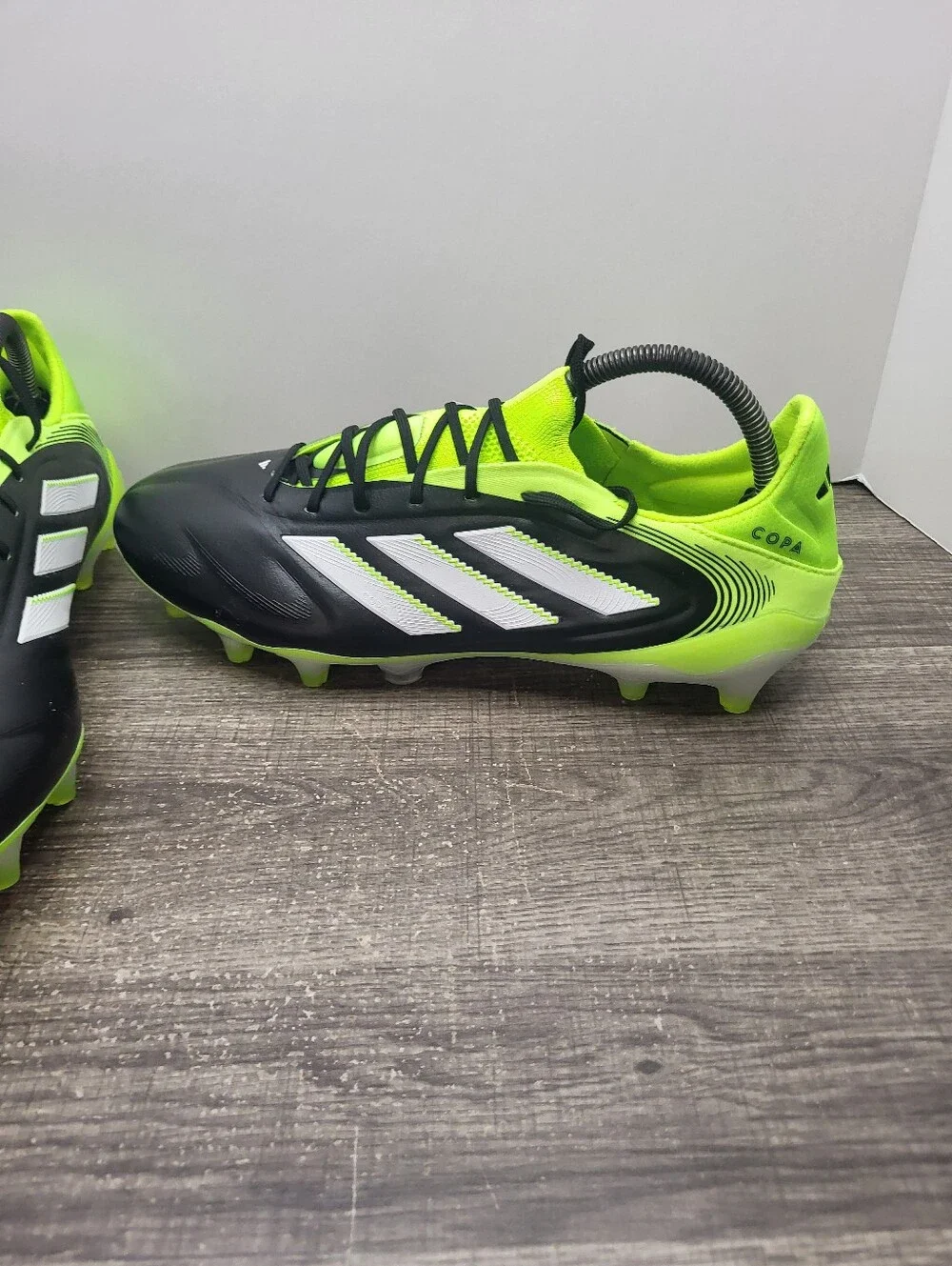 Adidas Soccer Cleats Men Size 9.5 Copa Pure 3 Elite FG Core Black White JH6304